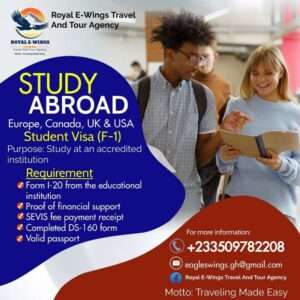 Study Abroad and Sponsorship Package